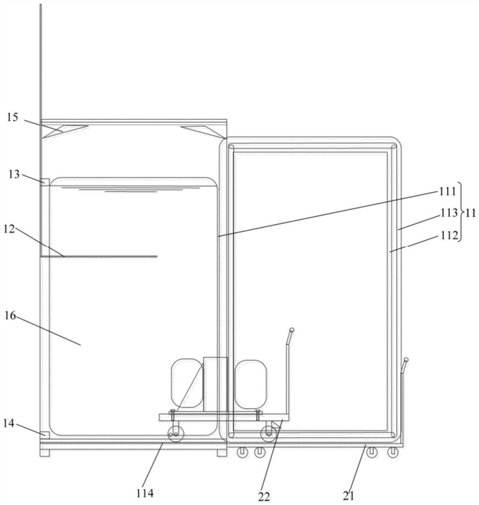 Electric drive system immersion test device and electric drive system immersion test method