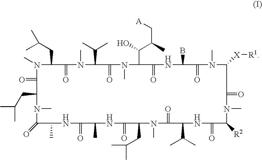 Arylalkyl and Heteroarylalkyl Derivaties of Cyclosporine a for the Treatment and Prevention of Viral Infection