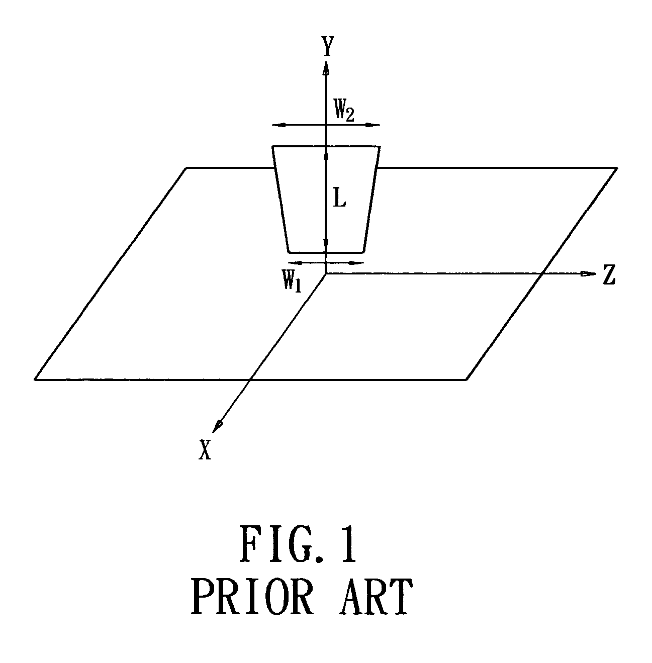 Ultra wide band planar monopole trapezoidal antenna