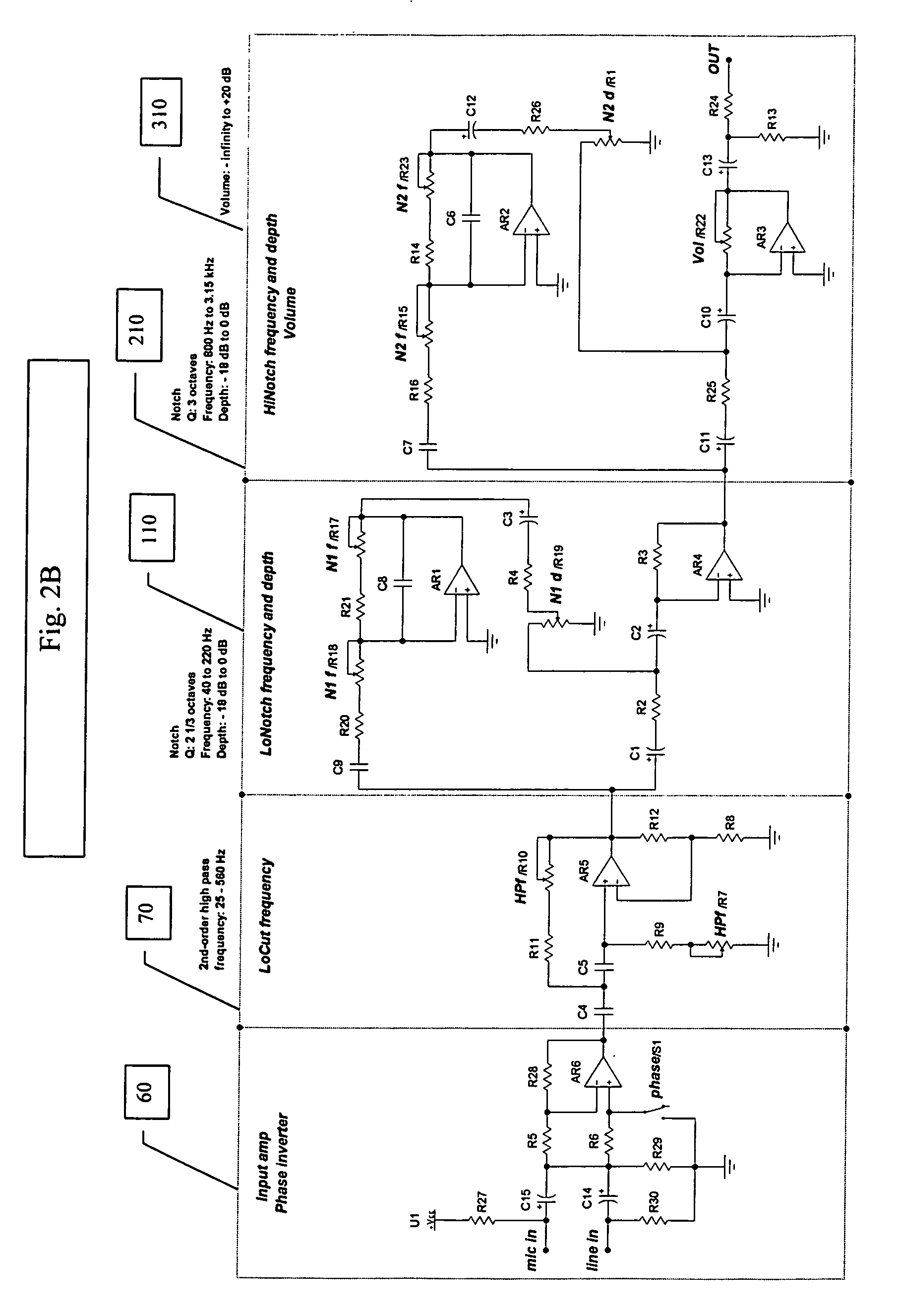 Microphone-tailored equalizing system