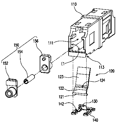 Shuttered adaptor for optical connector