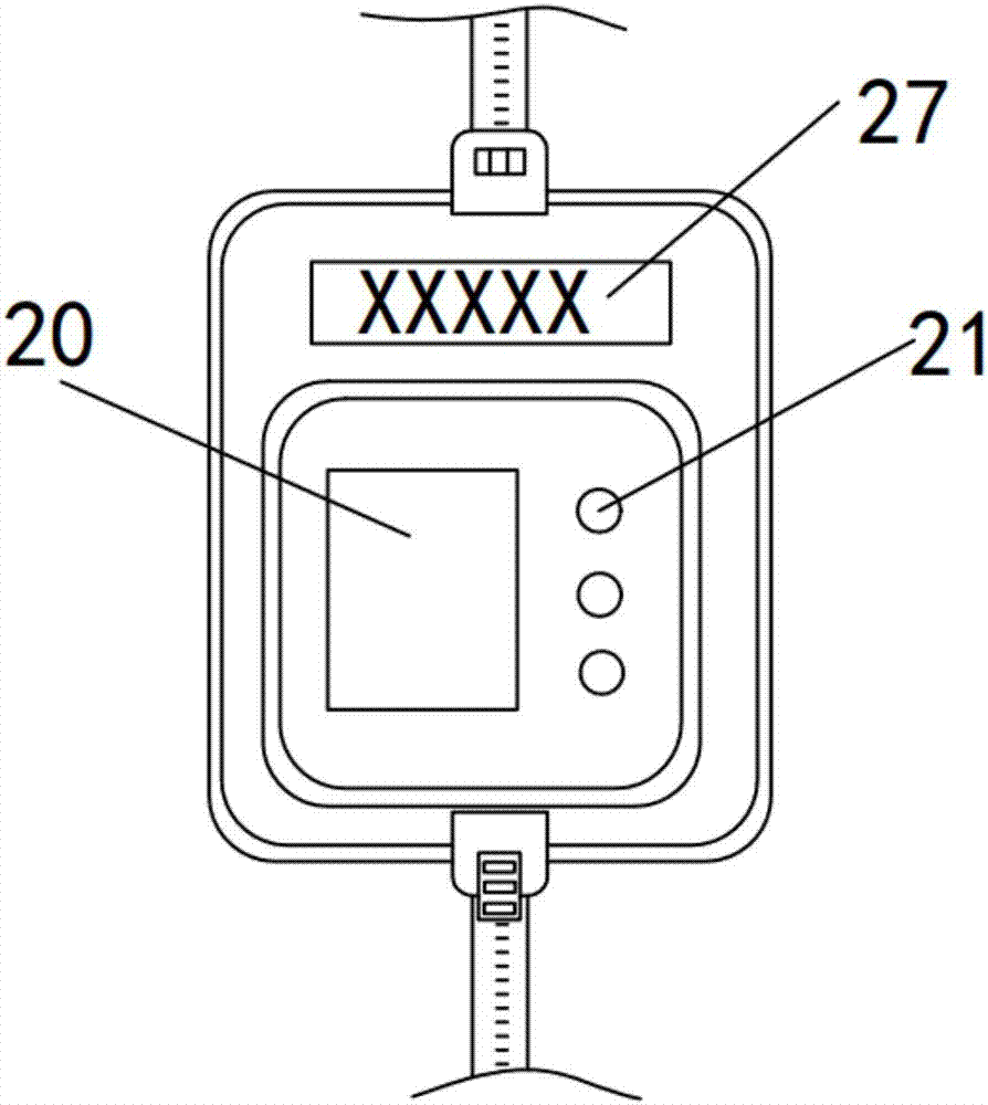 Adaptive multifunctional cow chest circumference measuring device and system
