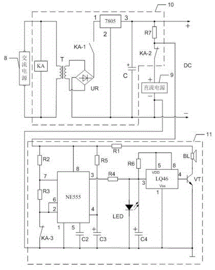 A monitoring system integrated management module and management method