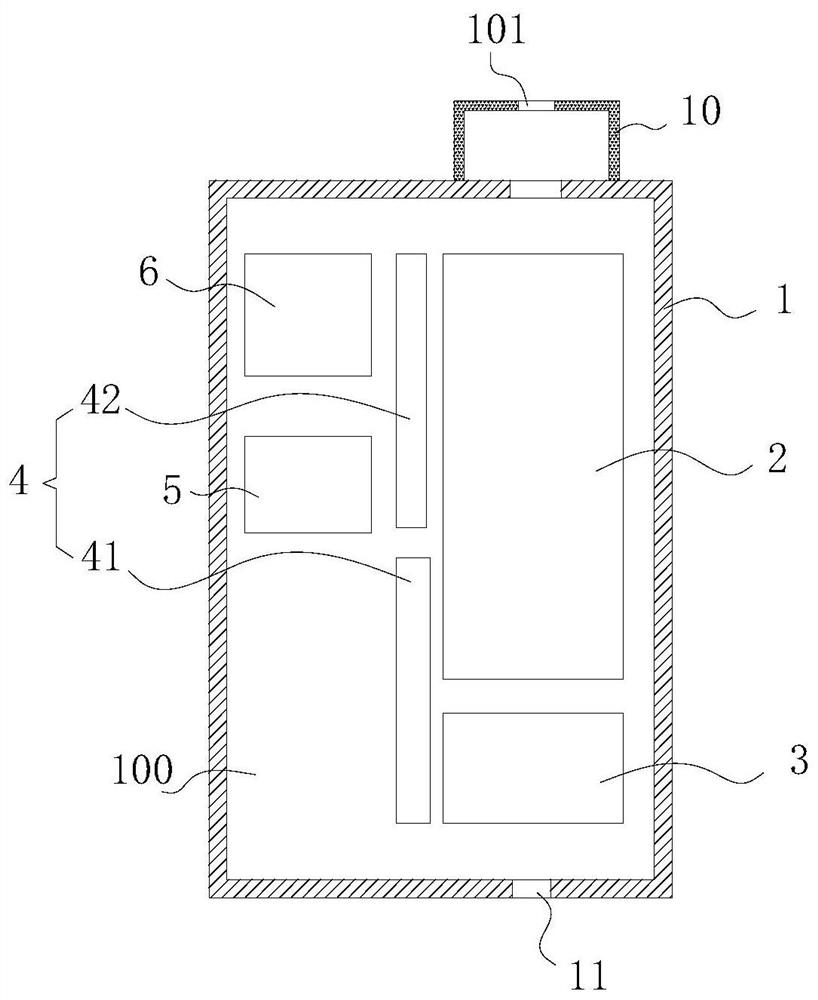 Quantitative atomization snorting device