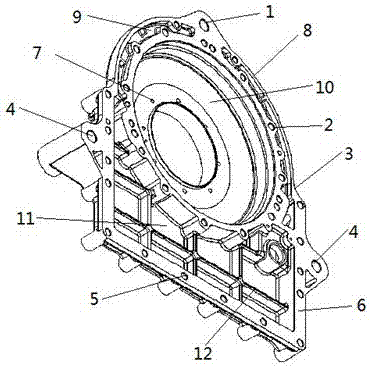 Auxiliary shell device for hydraulic retarder