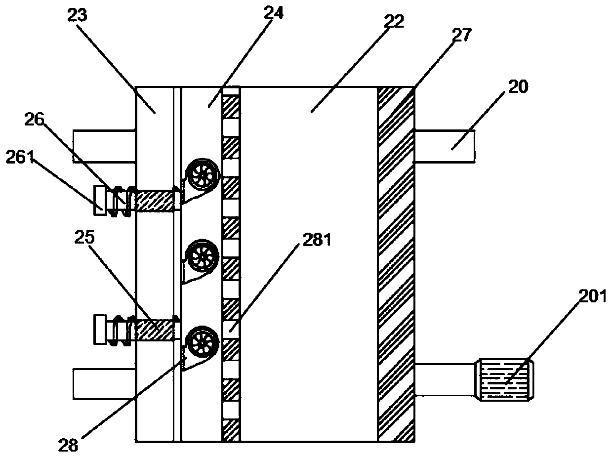 A kind of high-efficiency fabric cutting equipment with smooth rolling