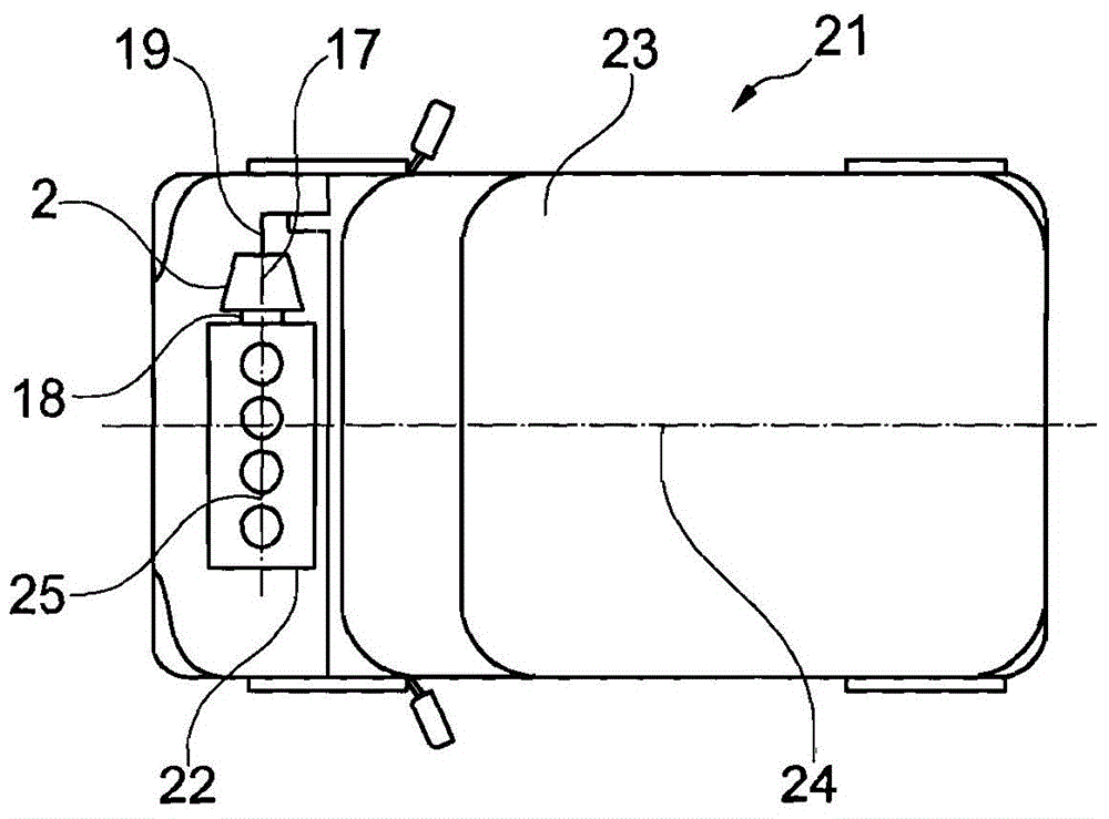 Sealing element for a hydraulically-actuated friction clutch