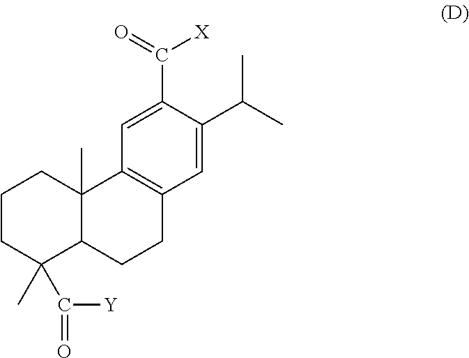 Dehydroabietic acid polymer, compact, method for producing dehydroabietic acid polymer, and dehydroabietic acid compound