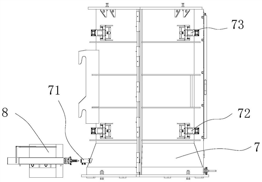 Radial extruder gas supply device, gas source adapter, radial extruder and machining method