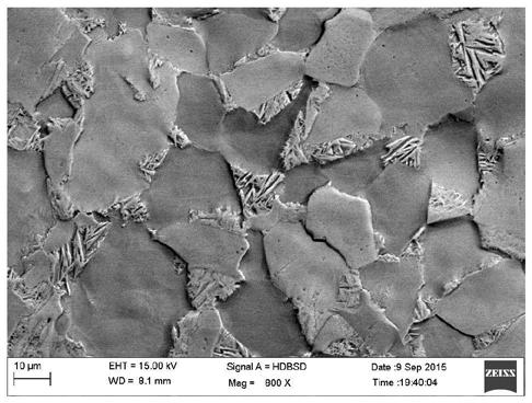 A method of weakening the texture of zirconium alloy plate through phase change treatment