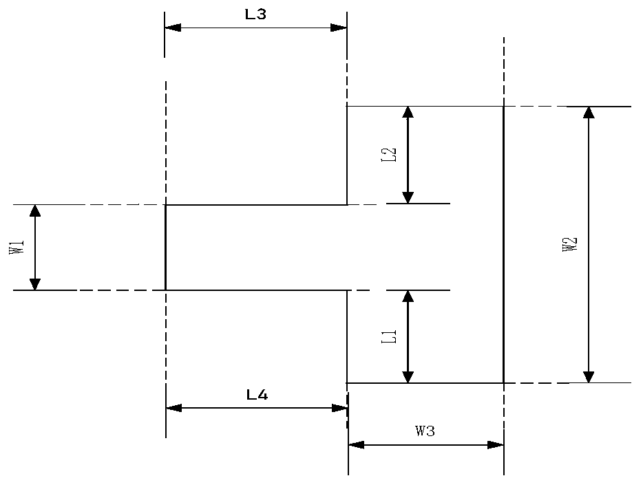 Centimeter wave microstrip decoupling circuit