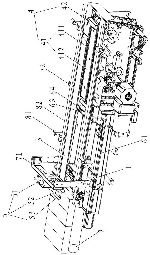 Cigarette carton combined conveying device and conveying method thereof