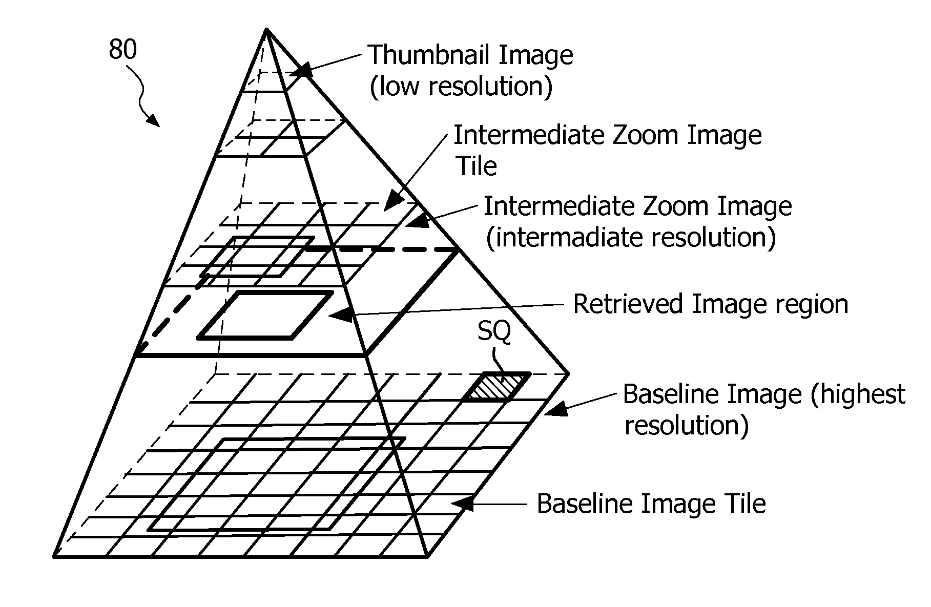 Image processing method in microscopy