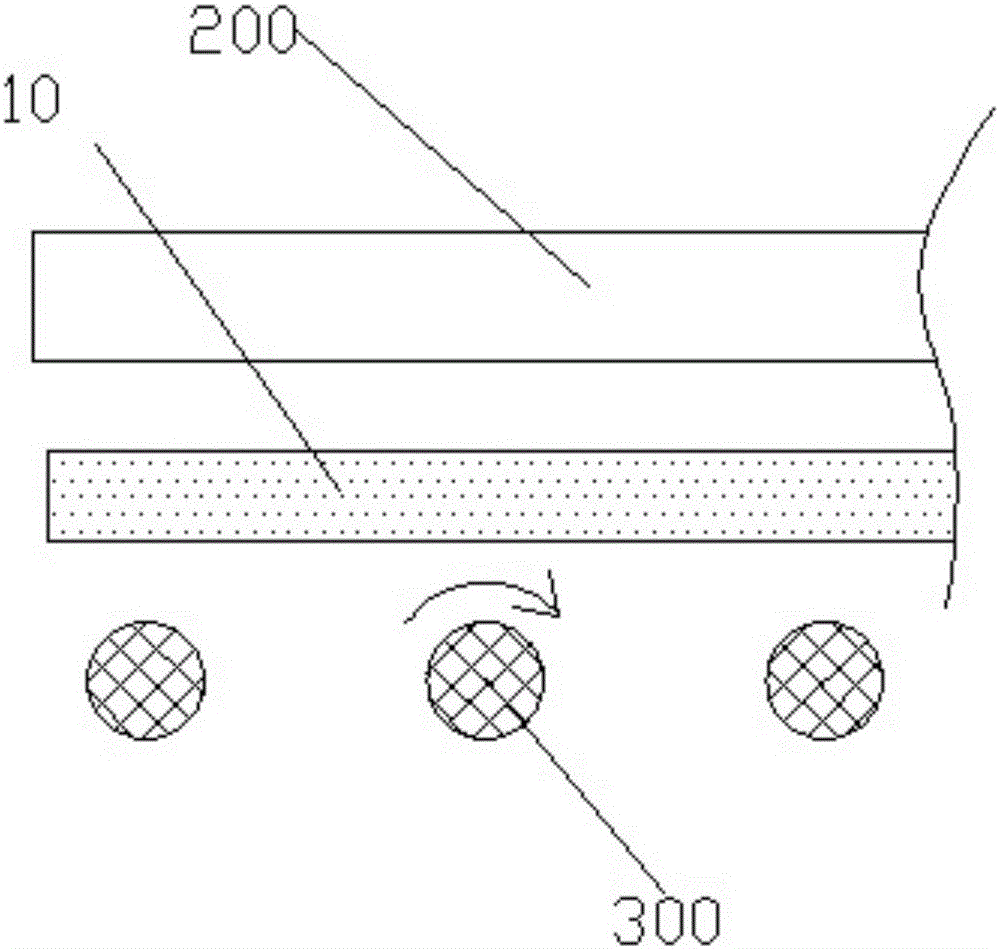 A condensation type yarn breaking protection device