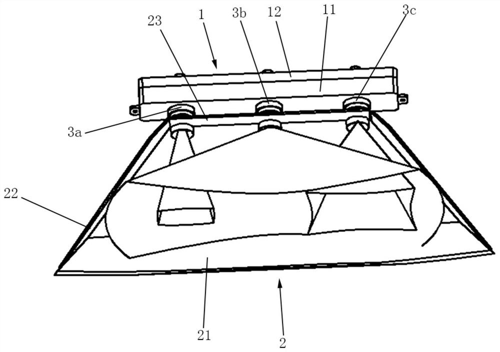 High-pixel foresight multi-camera module