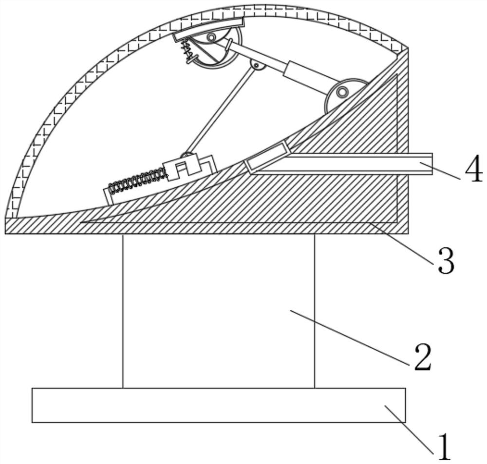 Novel constructional engineering formwork supporting device