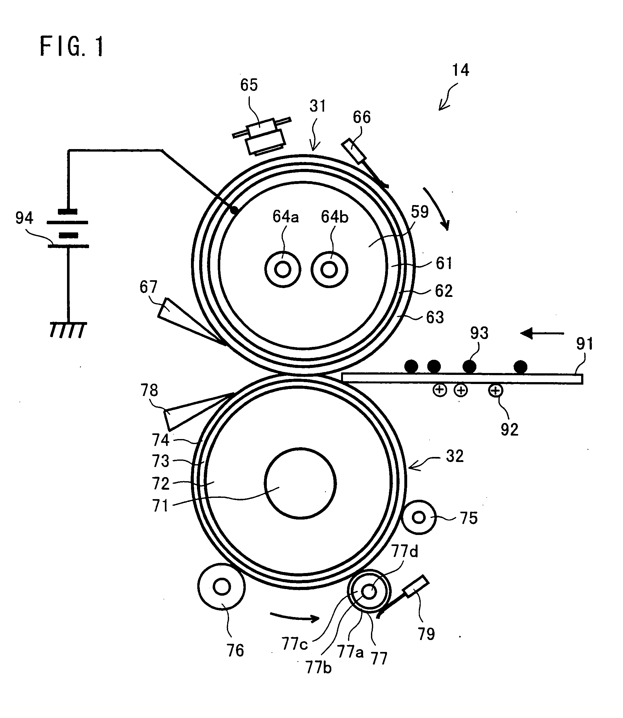 Fixing device, image forming device, and manufacturing method of fixing device