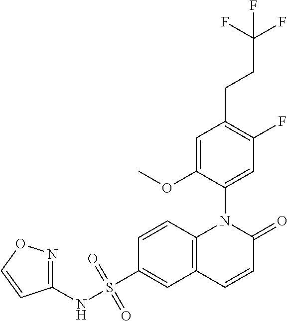 Alkyl dihydroquinoline sulfonamide compounds