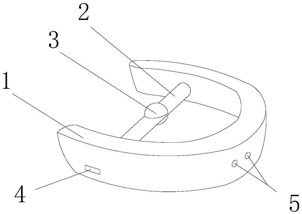 Panoramic tooth endoscopic shooting device and method