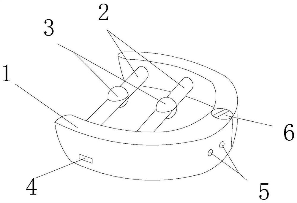 Panoramic tooth endoscopic shooting device and method