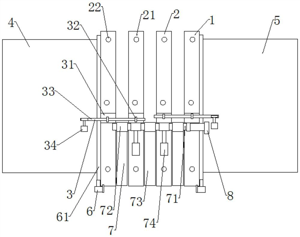 A garment automatic folding mechanism