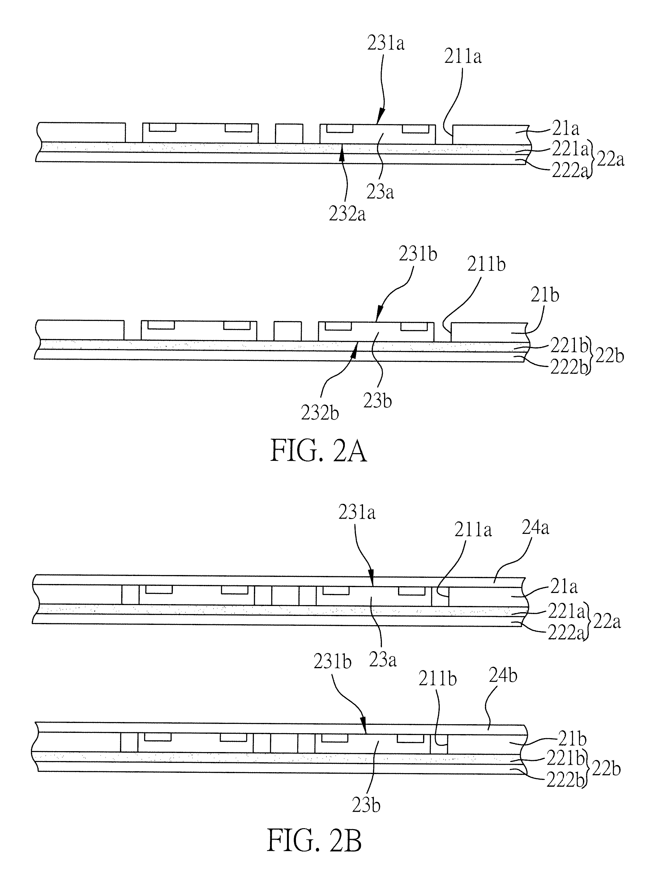 Stack Structure of Carrier Board Embedded with Semiconductor Components and Method for Fabricating the same
