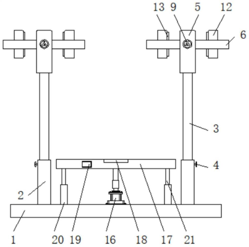 Fixing structure for bagging desulfurization catalyst finished products