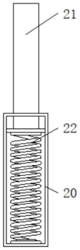 Fixing structure for bagging desulfurization catalyst finished products