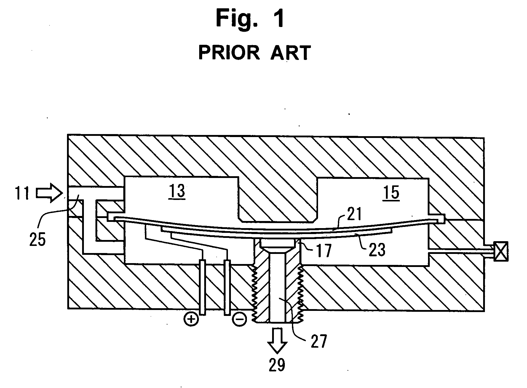 Piezoelectric air valve and multiple-type piezoelectric air valve
