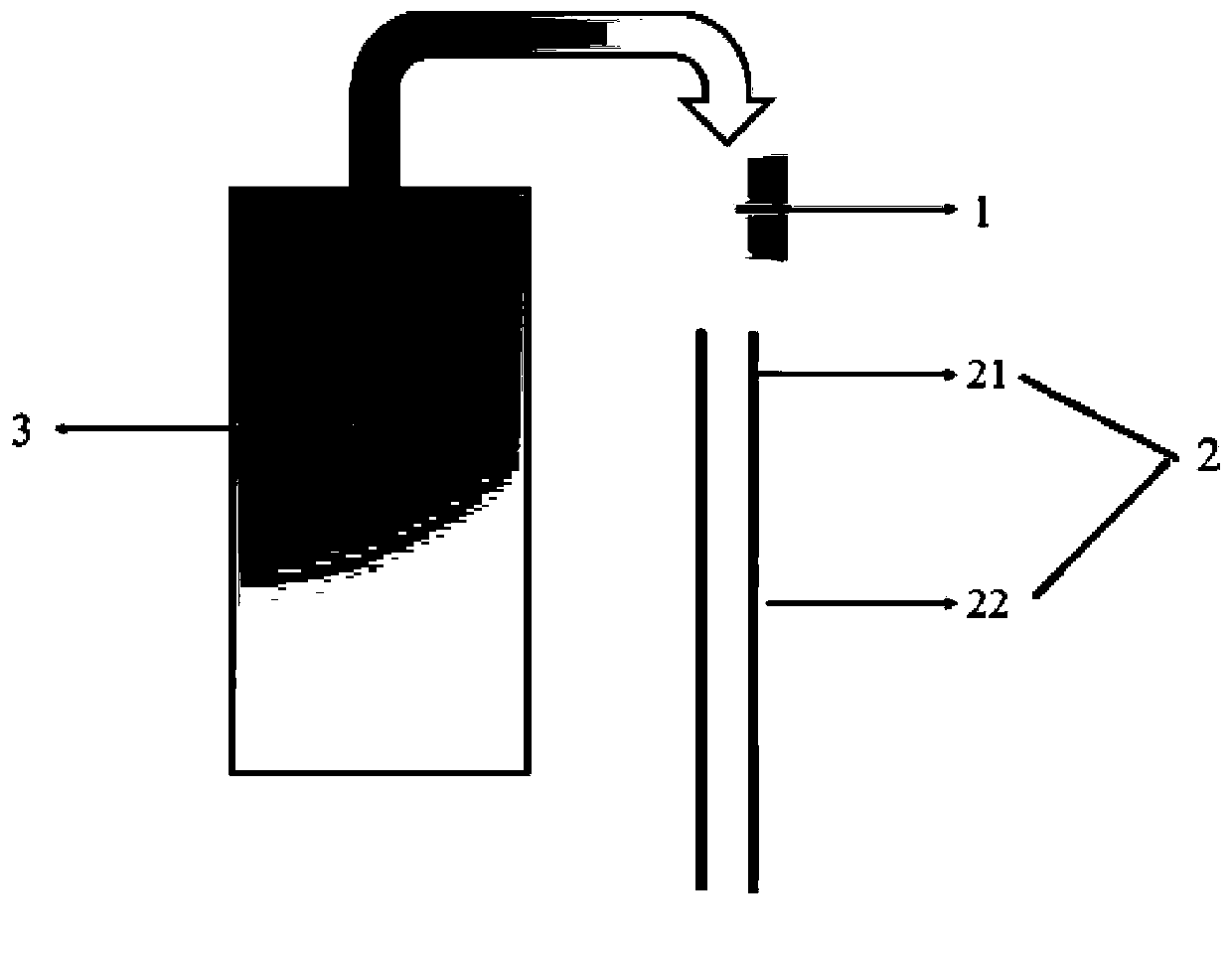 In-situ drug controlled release system for lesions and manufacturing method thereof