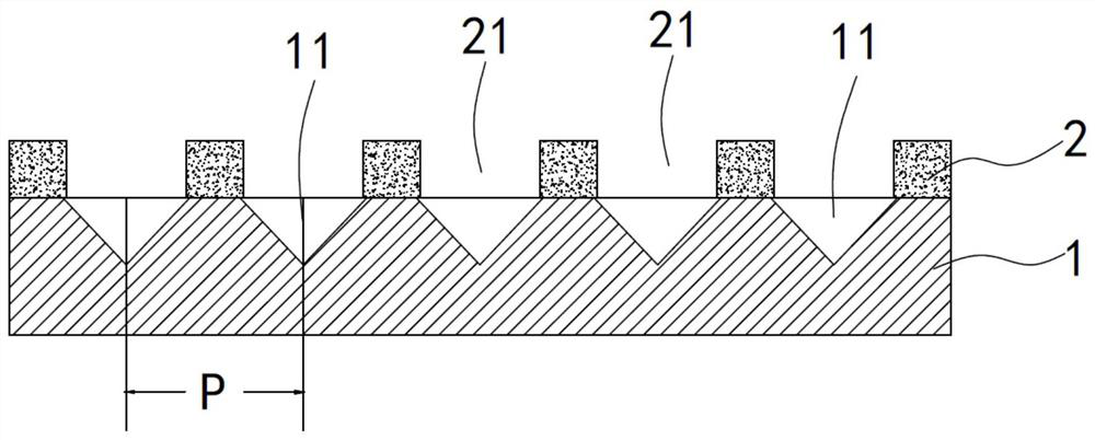 Preparation method of enhanced photoelectric detector substrate, product thereof and enhanced III-V photoelectric detector