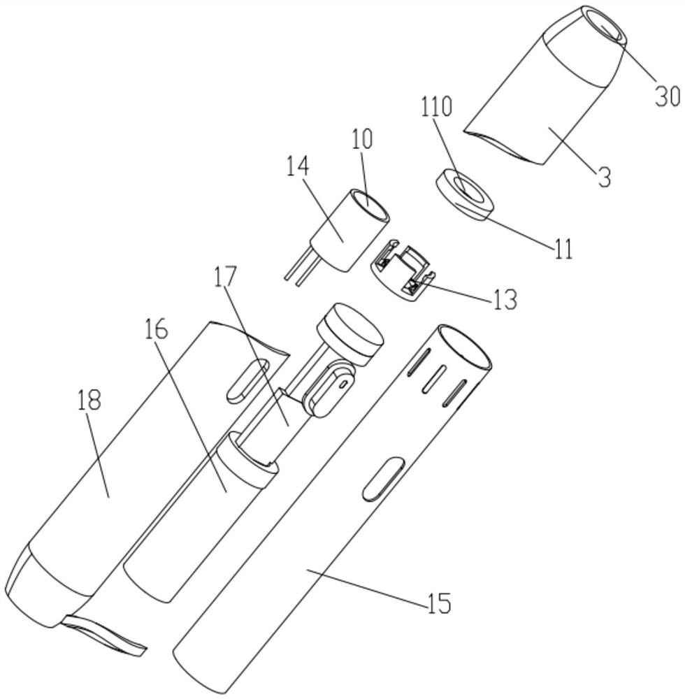 Non-contact thermal wave heater