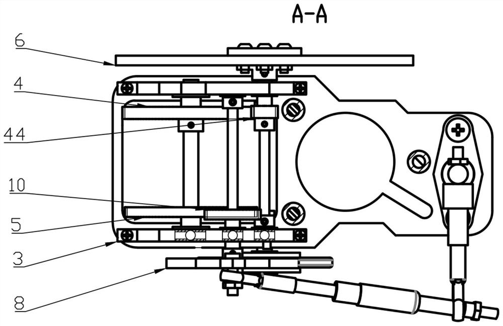 A carbon-free trolley controlled by magnet suspension adsorption method