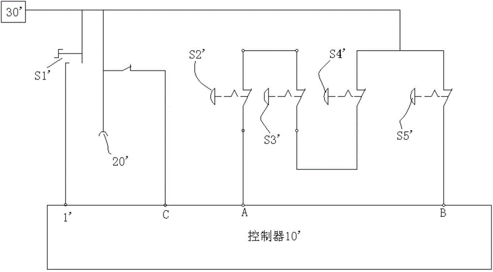 Scram control circuit, control method, and pumper