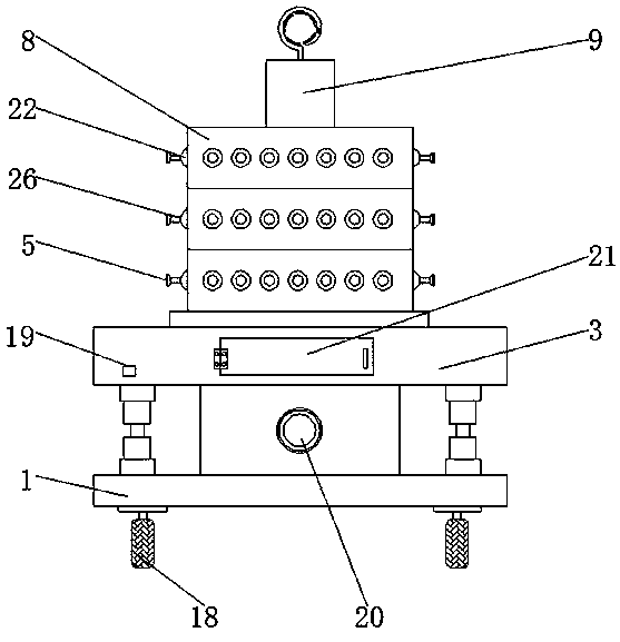 Dust-settling spraying machine with good dust-settling effect