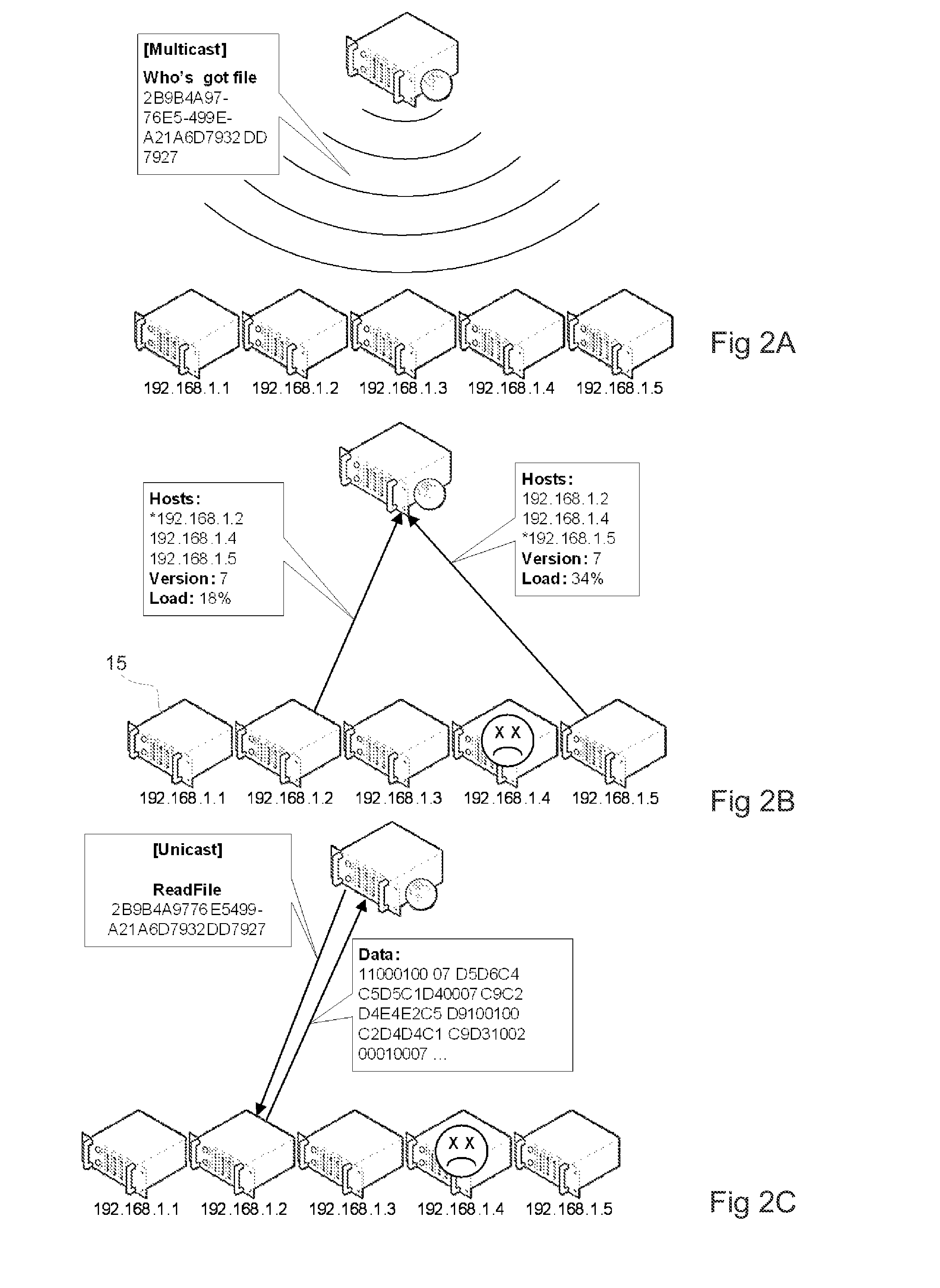 Method And Device For Writing Data To A Data Storage System Comprising A Plurality Of Data Storage Nodes
