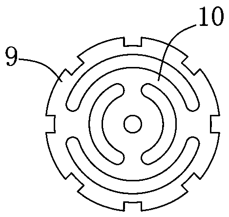 Lubricating oil mist exhaust system and exhaust cover of axle hub cavity