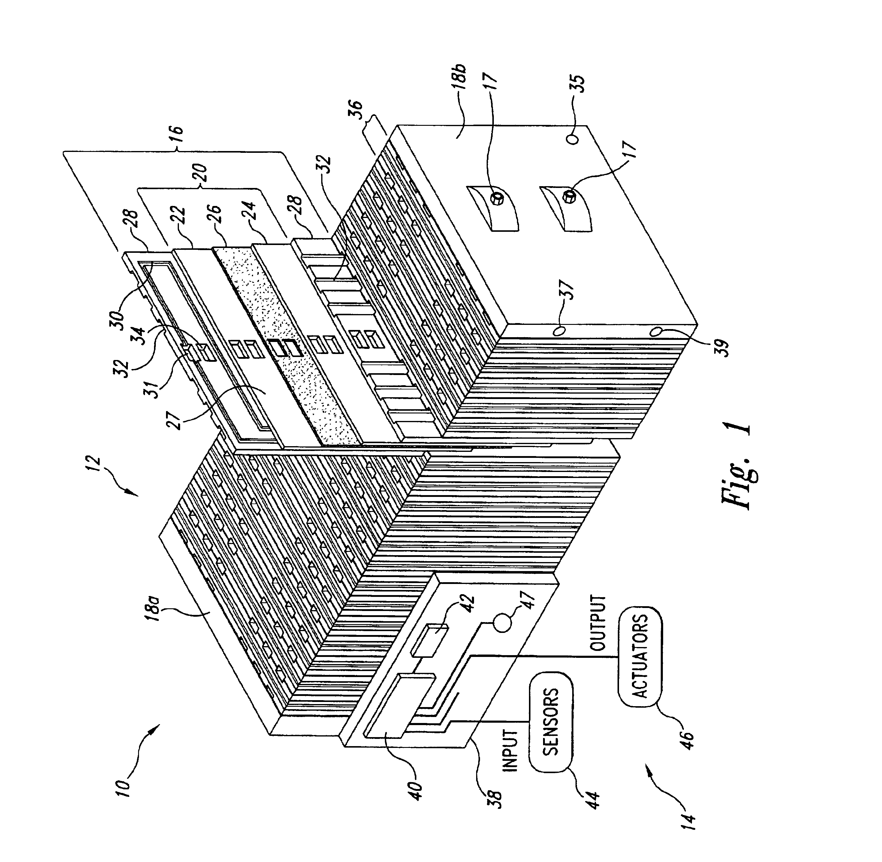 Fuel cell purging method and apparatus
