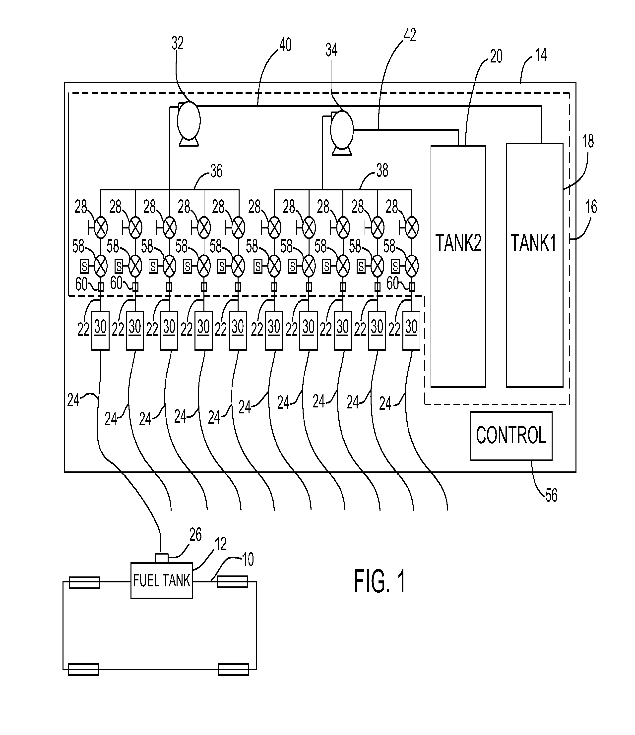 Fuel delivery system and method
