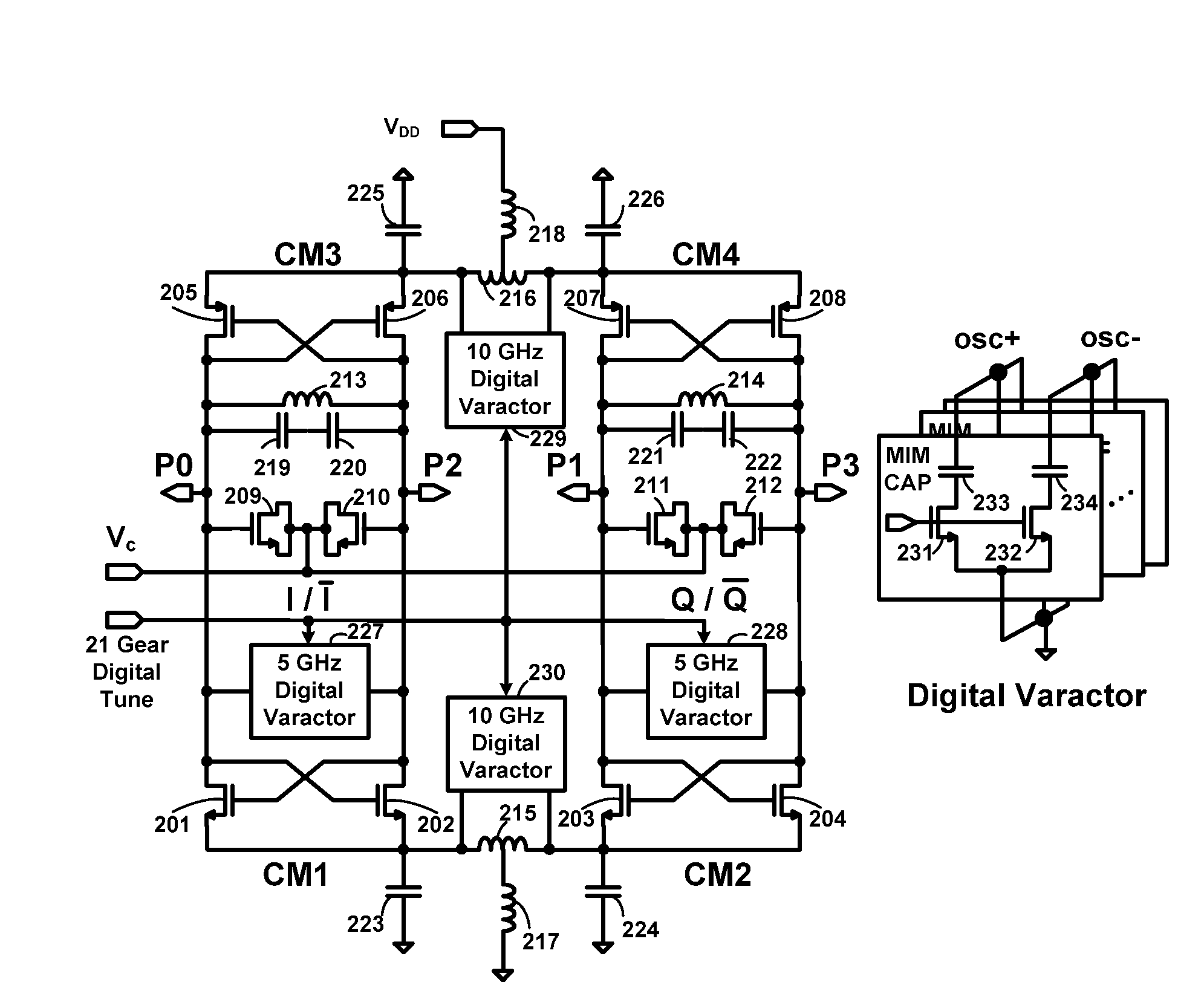 Low Phase-Noise Oscillator