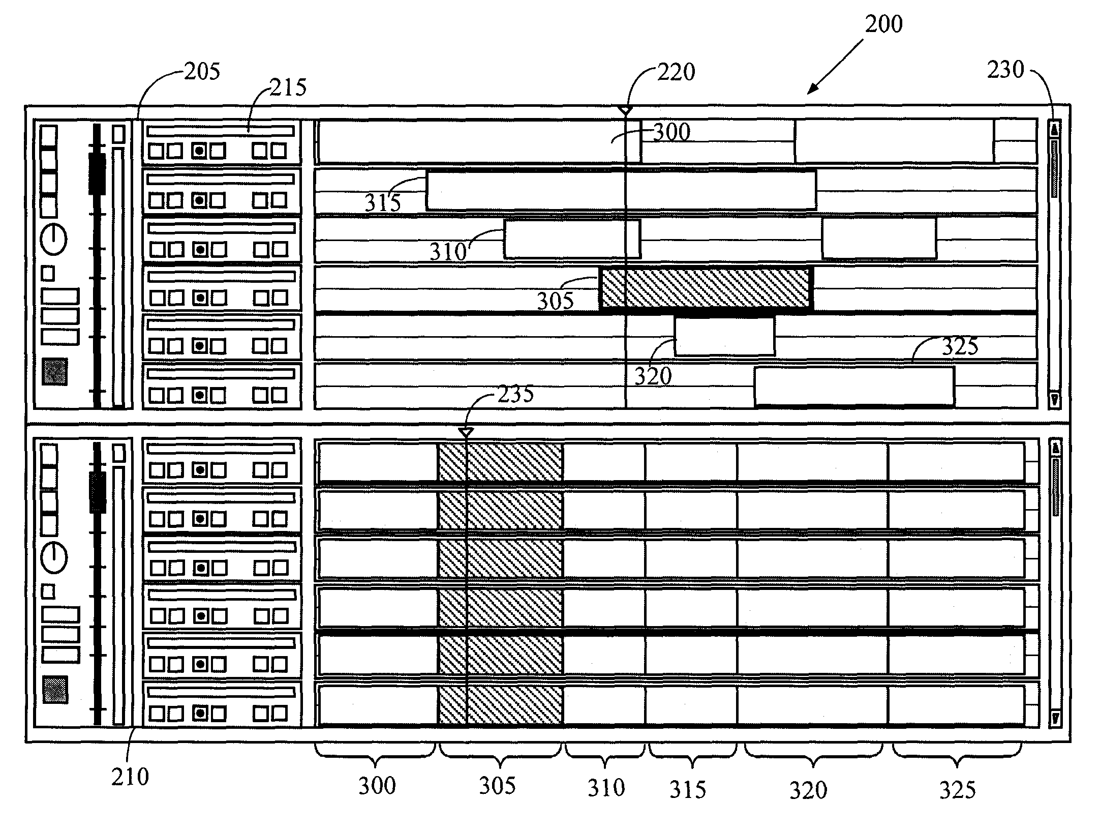 System and method for synchronized multi-track editing