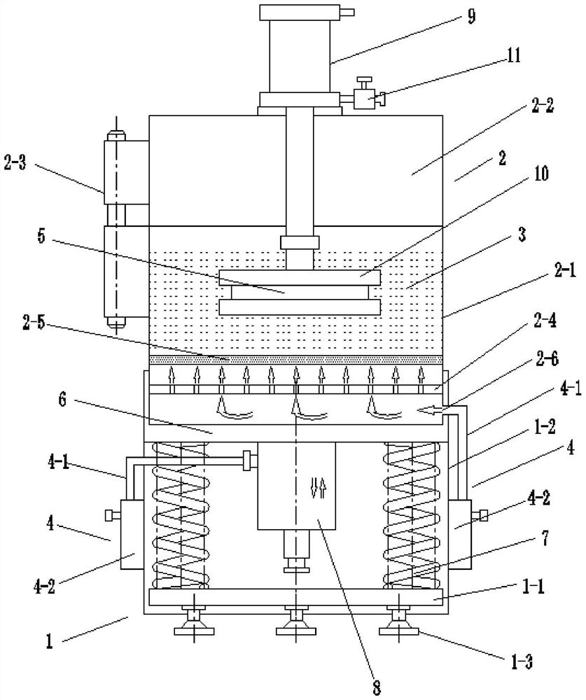 Small pneumatic surface coating equipment