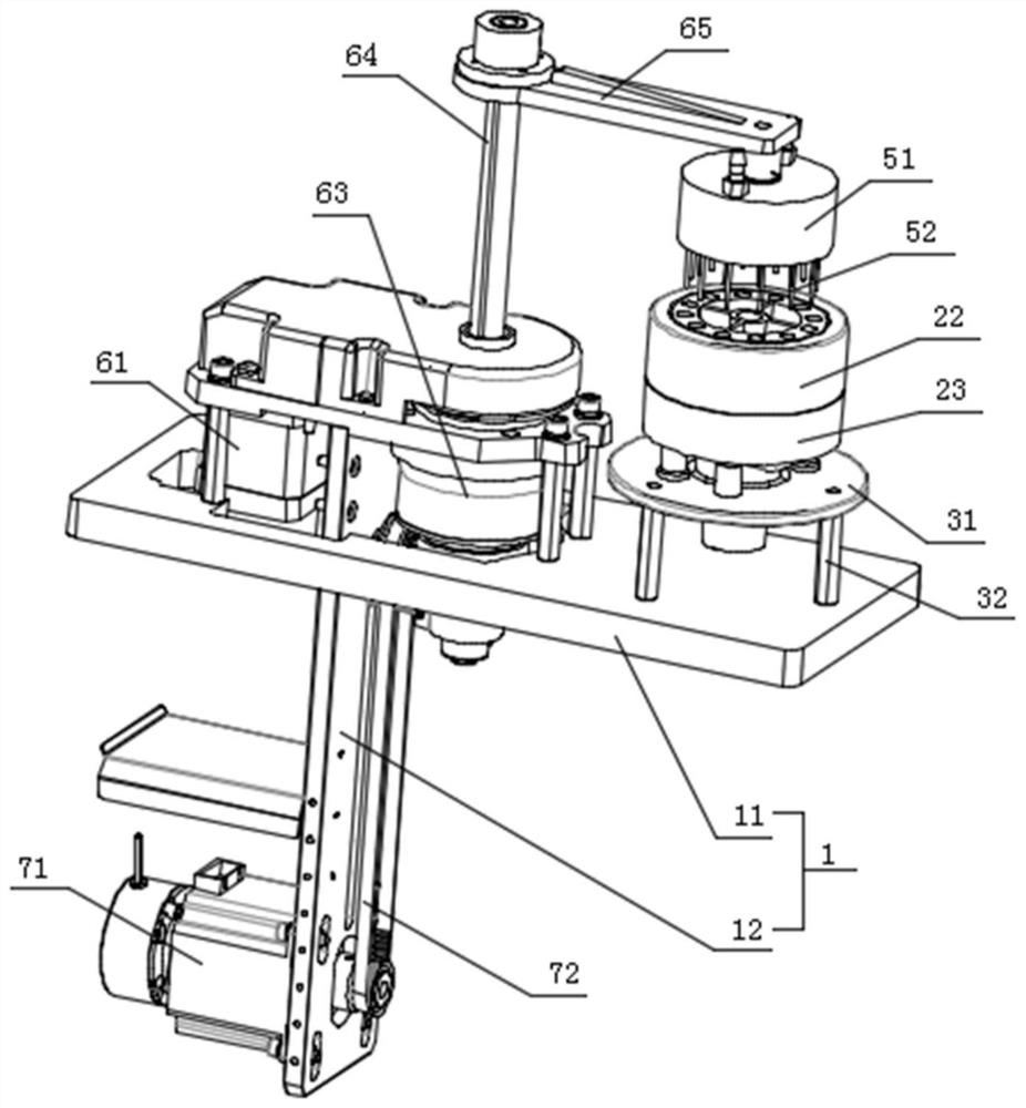 A magnetic particle cleaning device