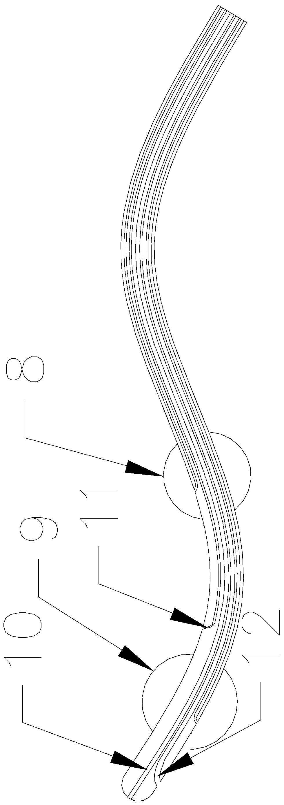 Catheter for myocardial protection liquid perfusion through percutaneous intervention