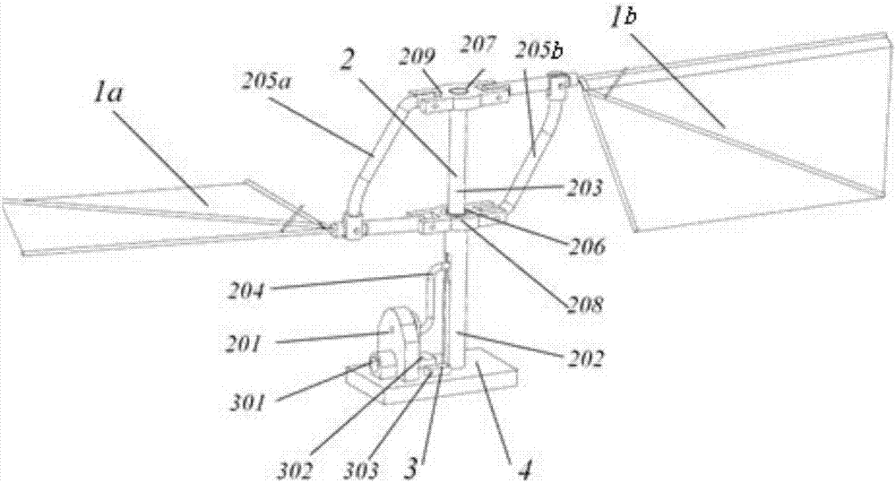 Two-wing differential flapping micro flapping rotor aircraft