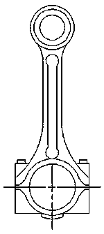 Manufacturing process of internal combustion engine connecting rod