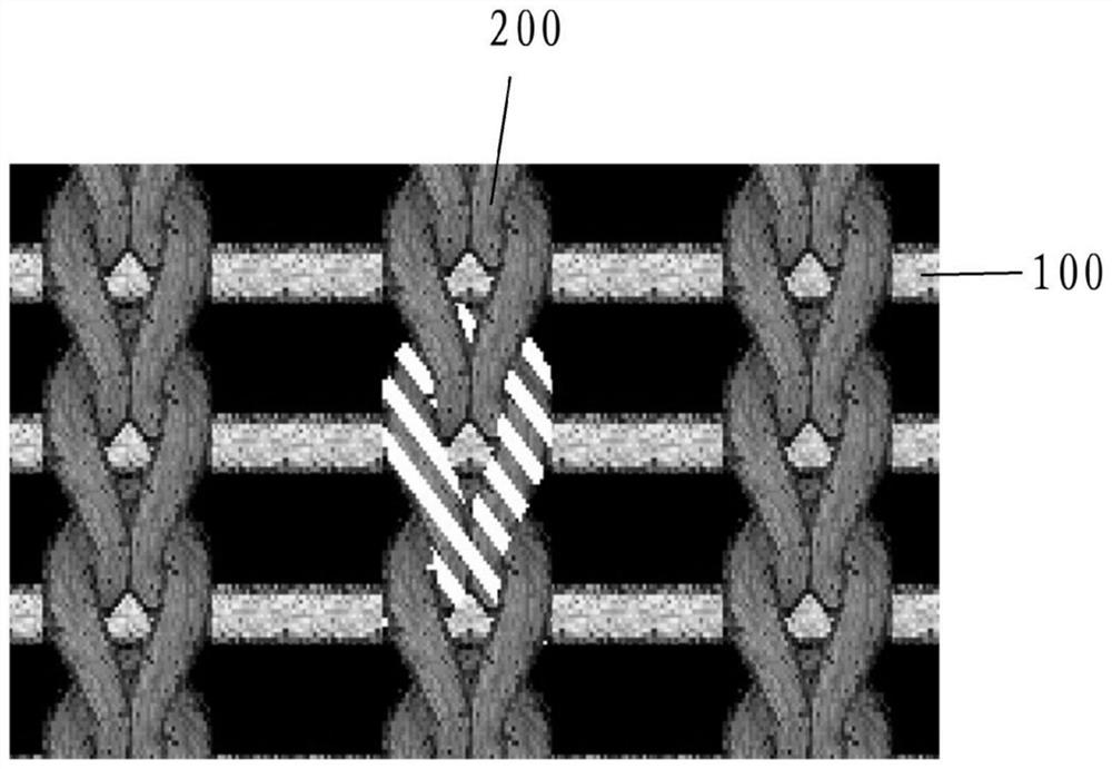 Jacquard liner micro-embossment knitting structure and knitting method thereof