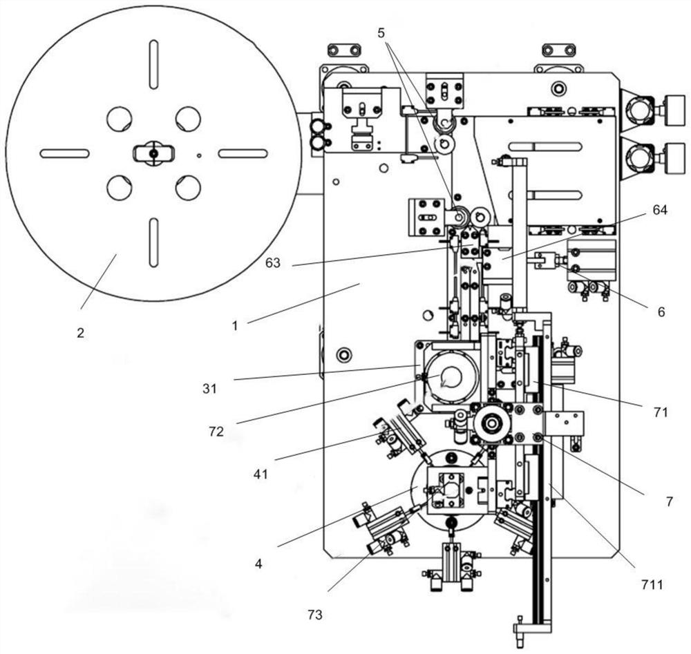 Automatic assembly equipment for rotor insulating paper