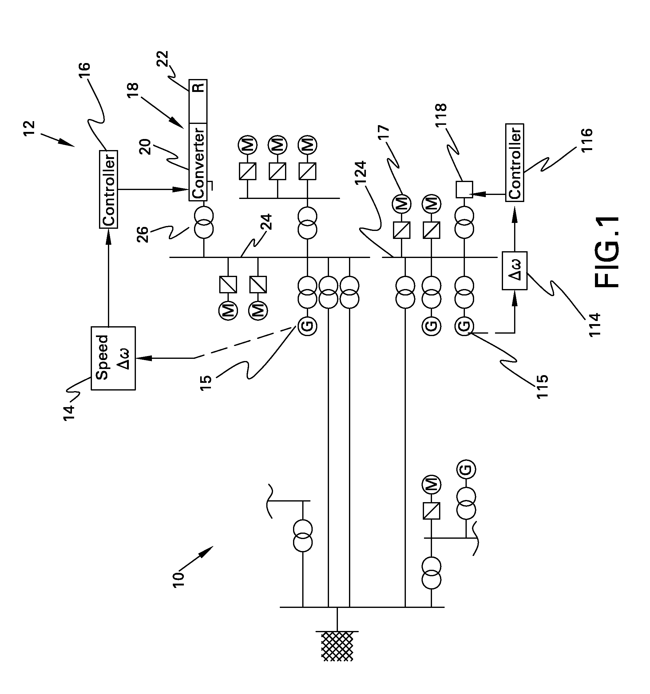 Power system stabilizer and method