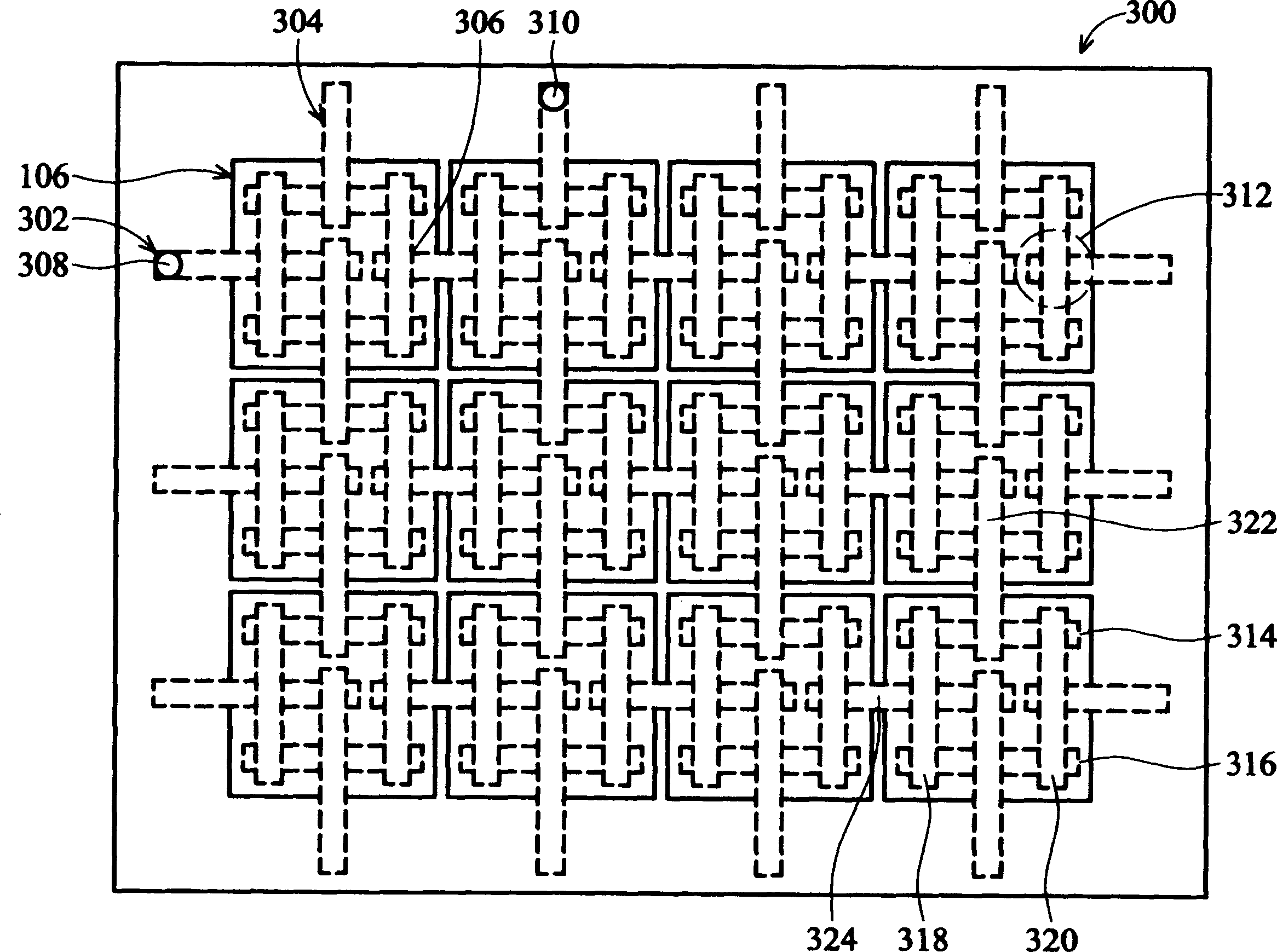 Integrated circuit design for routing an electrical connection